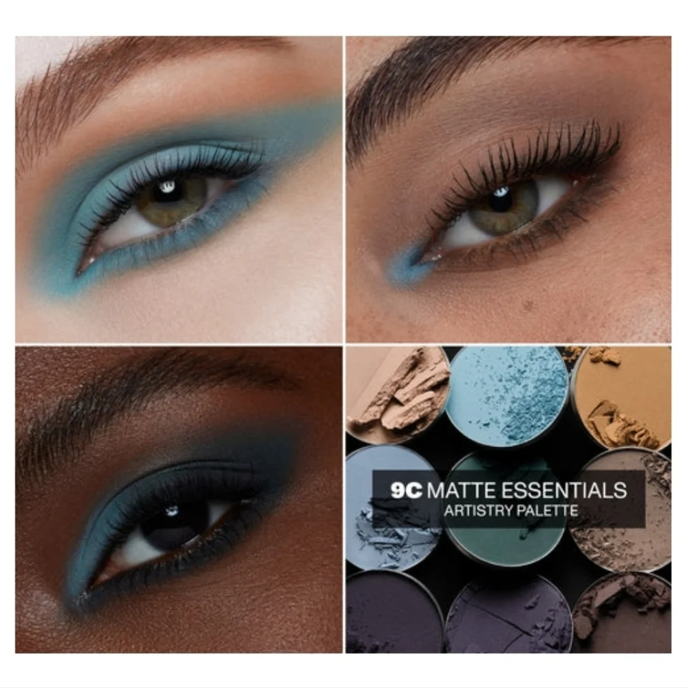 Morphe 9C Matte Essentials Artistry Highly Pigmented Eyeshadow Palette